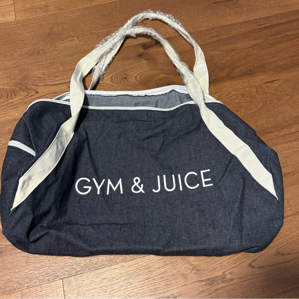 New Gym and Juice Duffle Bag
